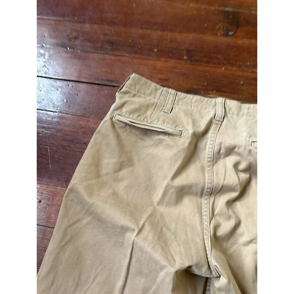 Vintage Polo Ralph Lauren Jeans Co RL67‎ Men's Khaki Chino Pants 33x32